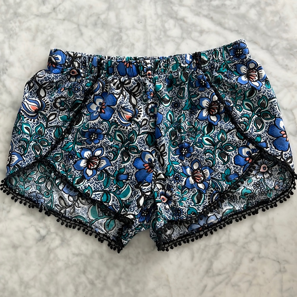 Floral summer shorts